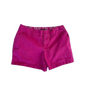 Tommy Hilfiger Pink Cotton Blend Womens Shorts Size 6